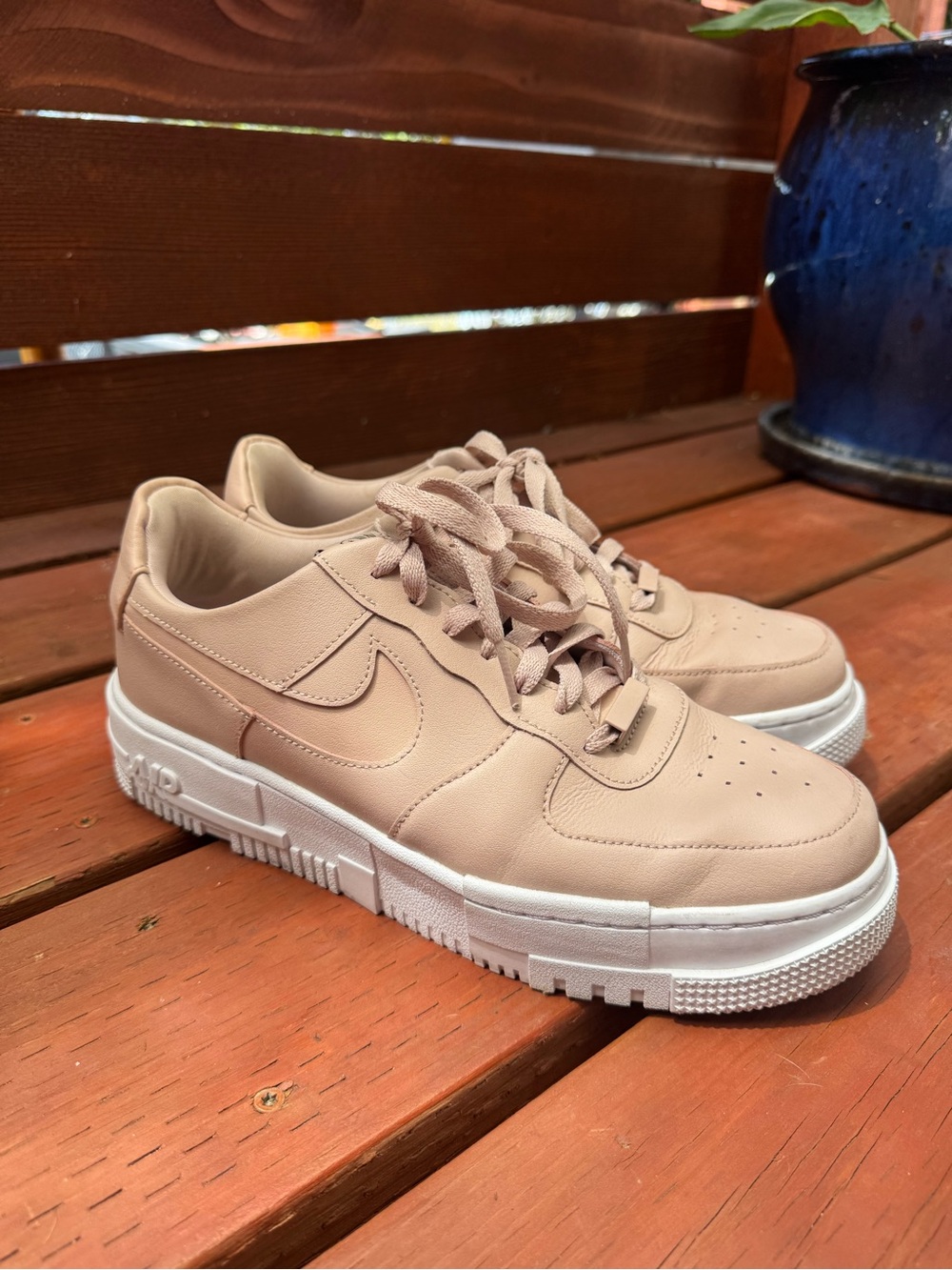 Nike Air Force 1 Low Pixel Particle Beige